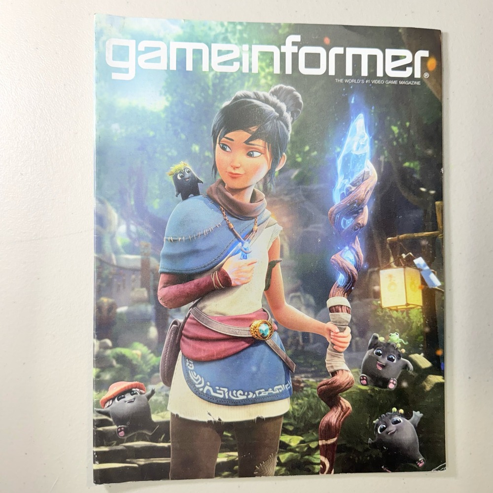 Game Informer Magazine Kena Bridge of Spirits Cover Issue‎ Gaming Collectible